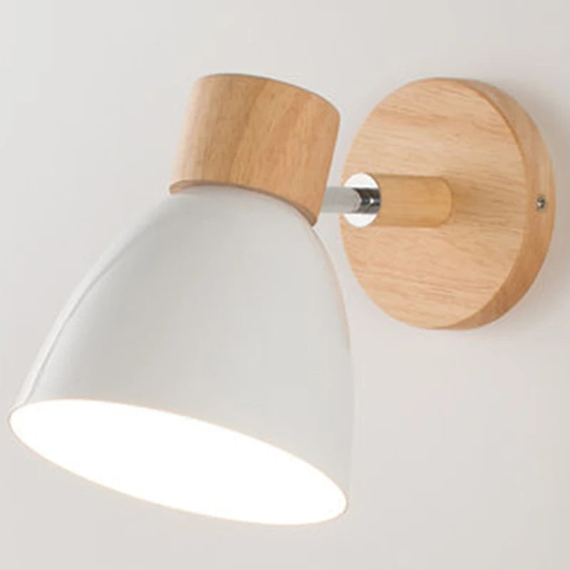 Candeeiro WallGlow Nórdico – Luz Decorativa com Cabeça Ajustável E27