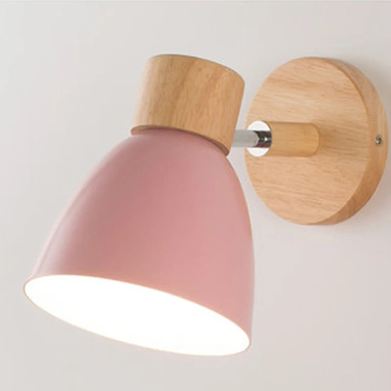 Candeeiro WallGlow Nórdico – Luz Decorativa com Cabeça Ajustável E27