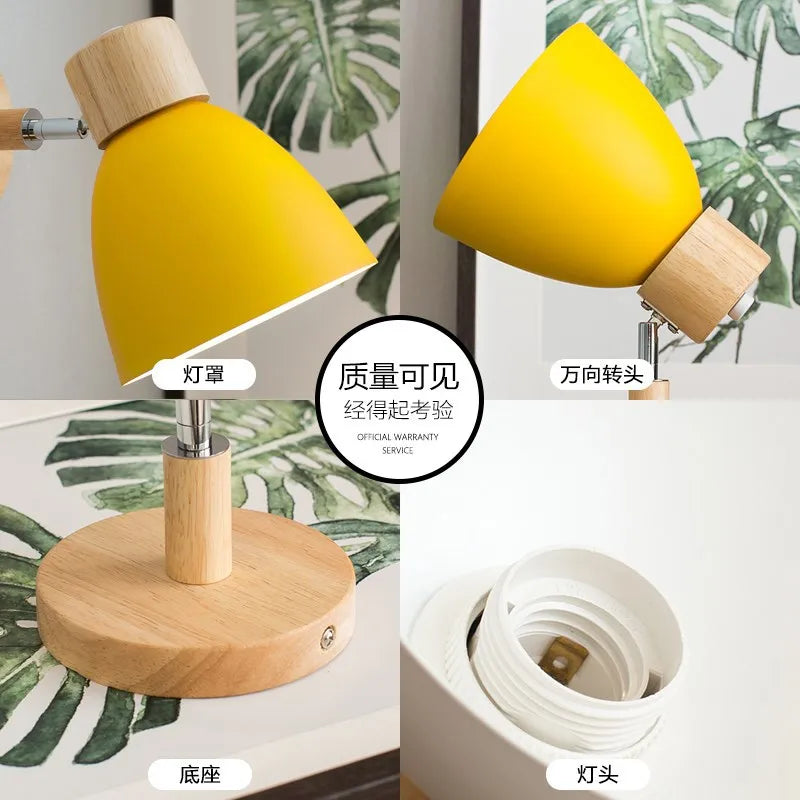 Candeeiro WallGlow Nórdico – Luz Decorativa com Cabeça Ajustável E27