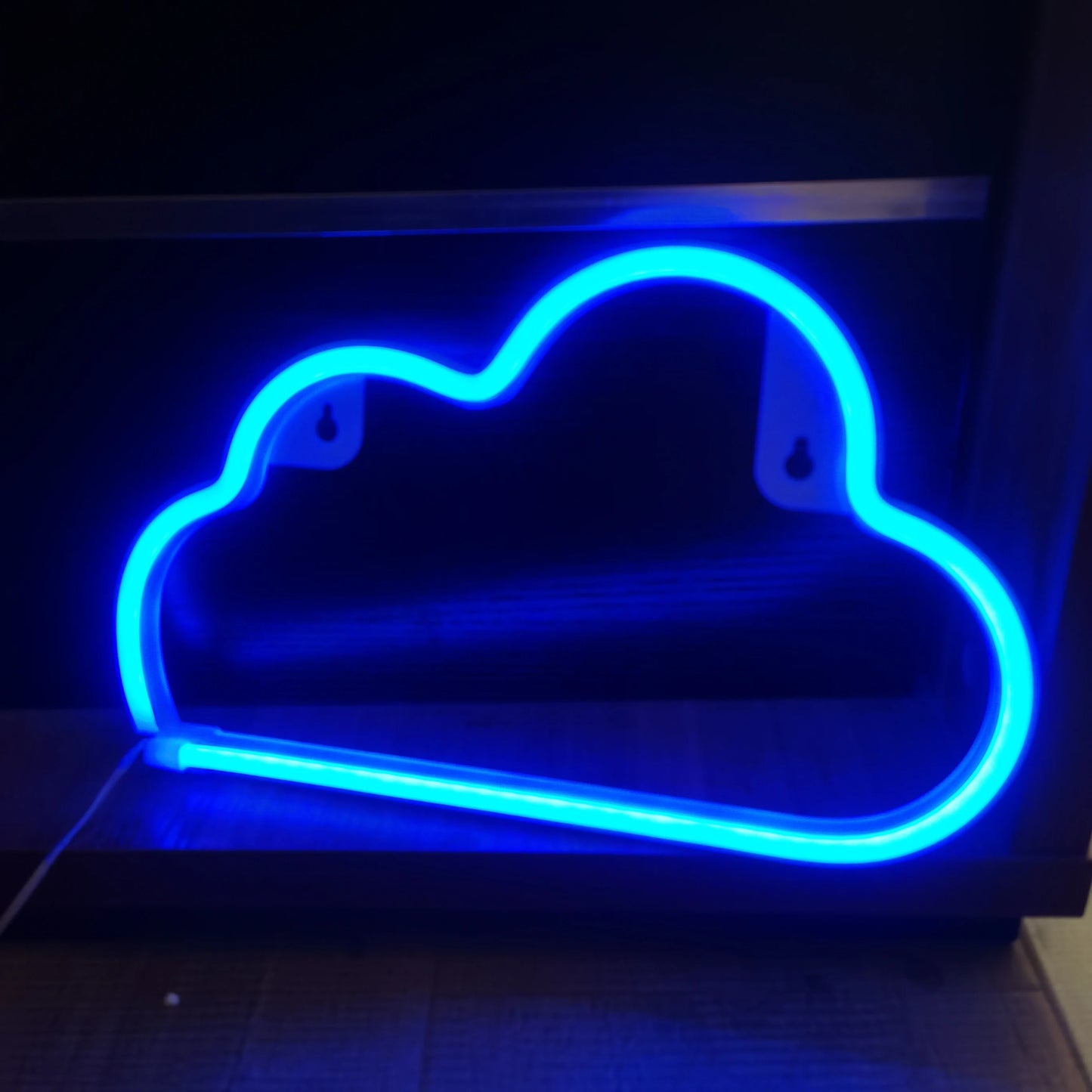 NeonSoba Placa Decorativa LED USB/Bateria – Luz Ambiente para Eventos, Quarto ou Sala de Jogos