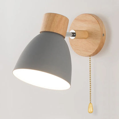 Candeeiro WallGlow Nórdico – Luz Decorativa com Cabeça Ajustável E27