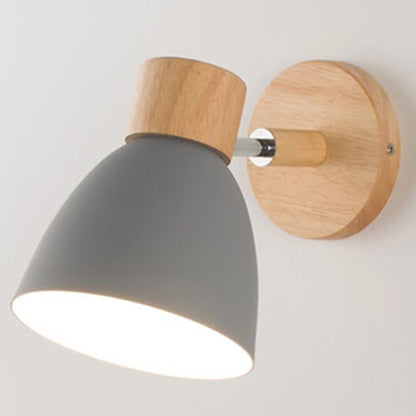Candeeiro WallGlow Nórdico – Luz Decorativa com Cabeça Ajustável E27