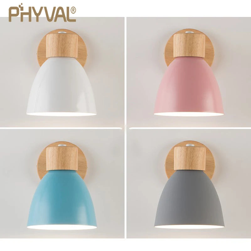 Candeeiro WallGlow Nórdico – Luz Decorativa com Cabeça Ajustável E27