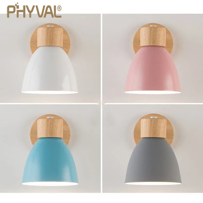 Candeeiro WallGlow Nórdico – Luz Decorativa com Cabeça Ajustável E27