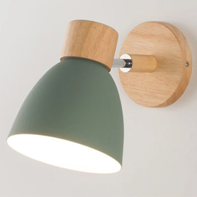 Candeeiro WallGlow Nórdico – Luz Decorativa com Cabeça Ajustável E27