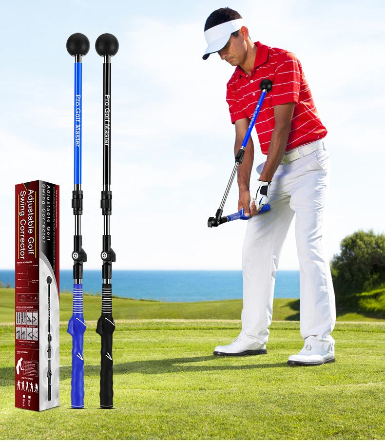 Treinador GolfAlign Pro – Correção de Swing com Ângulo Ajustável