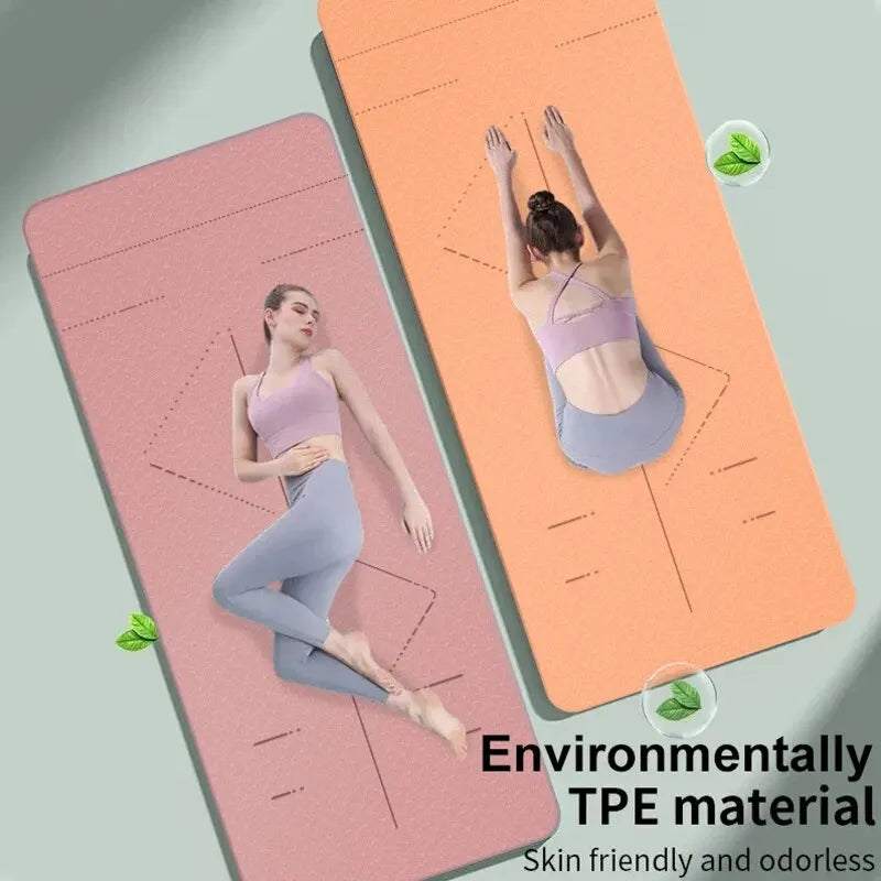 ZenFold Tapete Fitness Eco com Bolsa – Superfície Antiderrapante para Yoga e Pilates em Casa