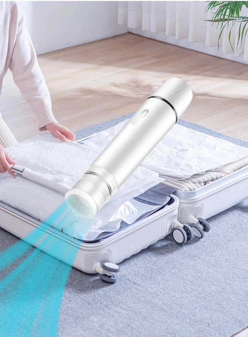 Seladora FreshSeal Mini – Portátil USB para Alimentos a Vácuo