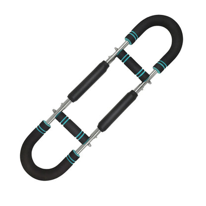 Barra FlexTrainer Pro – Exercício de Braços com Resistência Ajustável