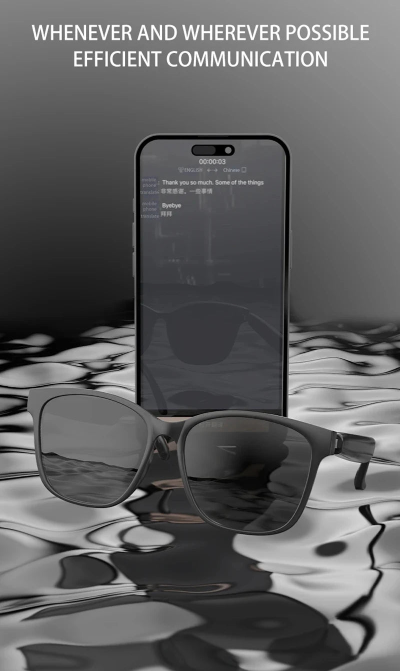 Óculos Xiaomi AI – Bluetooth com Tradução Simultânea Inteligente