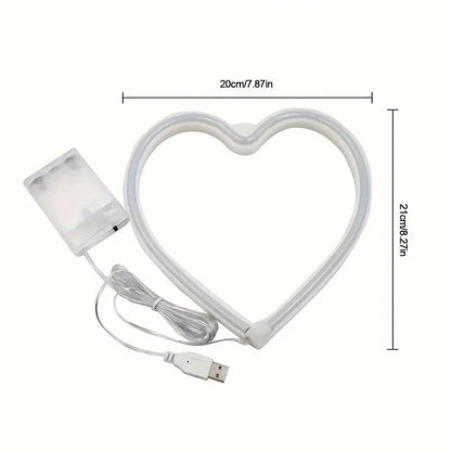 NeonSoba Placa Decorativa LED USB/Bateria – Luz Ambiente para Eventos, Quarto ou Sala de Jogos