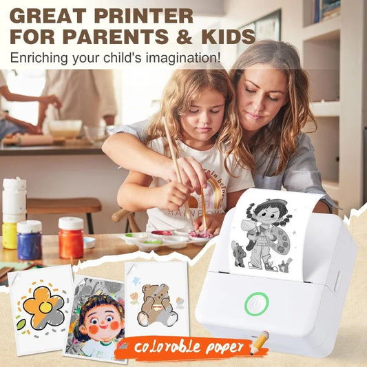 Impressora LabelCraft X6 – Impressora Bluetooth com Papel para Etiquetas e Stickers