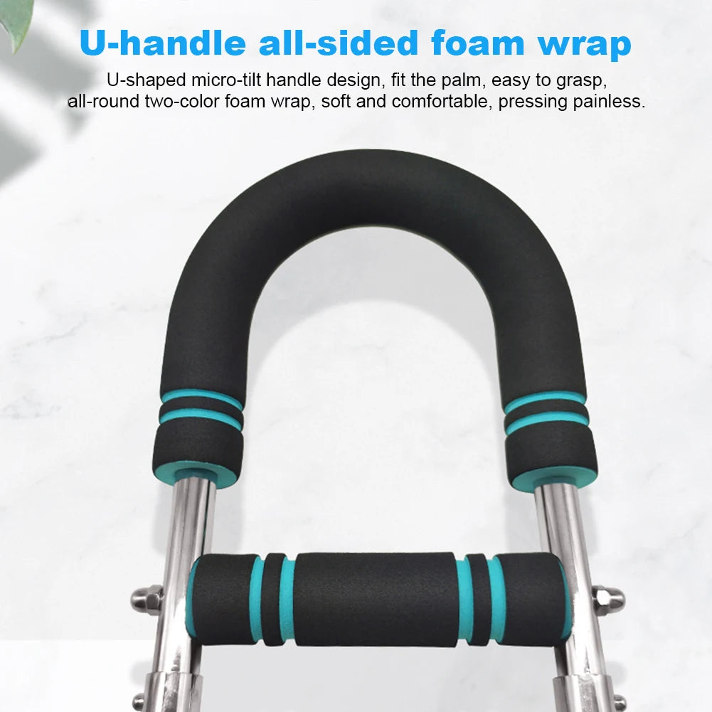 Barra FlexTrainer Pro – Exercício de Braços com Resistência Ajustável