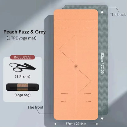 ZenFold Tapete Fitness Eco com Bolsa – Superfície Antiderrapante para Yoga e Pilates em Casa