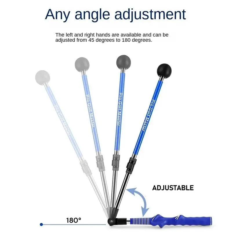 Treinador GolfAlign Pro – Correção de Swing com Ângulo Ajustável