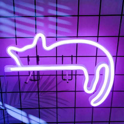 NeonSoba Placa Decorativa LED USB/Bateria – Luz Ambiente para Eventos, Quarto ou Sala de Jogos