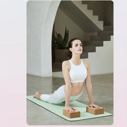 FlowAlign Tapete de Yoga Antiderrapante – TPE com Guias de Postura para Treino em Casa