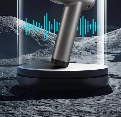 Lenovo PulseRecover Pistola de Massagem Muscular 8 Pontas – Ecrã LED e Alívio Profundo Pós-Treino