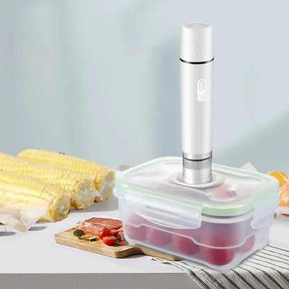 Seladora FreshSeal Mini – Portátil USB para Alimentos a Vácuo