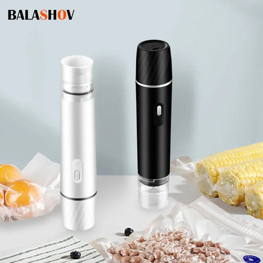 Seladora FreshSeal Mini – Portátil USB para Alimentos a Vácuo