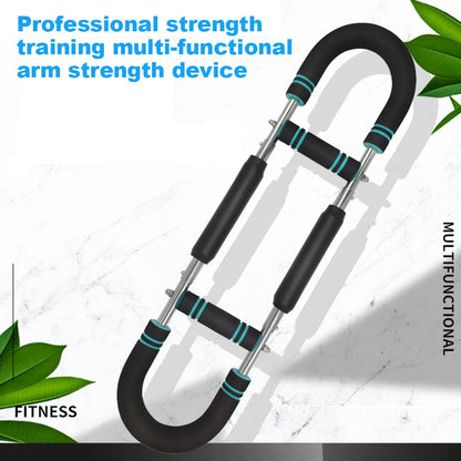 Barra FlexTrainer Pro – Exercício de Braços com Resistência Ajustável
