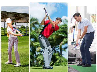 Treinador GolfAlign Pro – Correção de Swing com Ângulo Ajustável