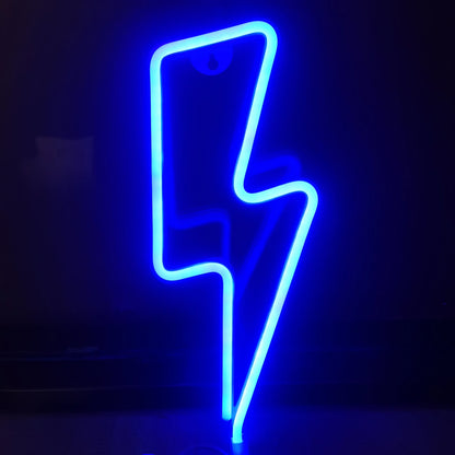 NeonSoba Placa Decorativa LED USB/Bateria – Luz Ambiente para Eventos, Quarto ou Sala de Jogos