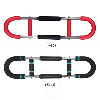 Barra FlexTrainer Pro – Exercício de Braços com Resistência Ajustável