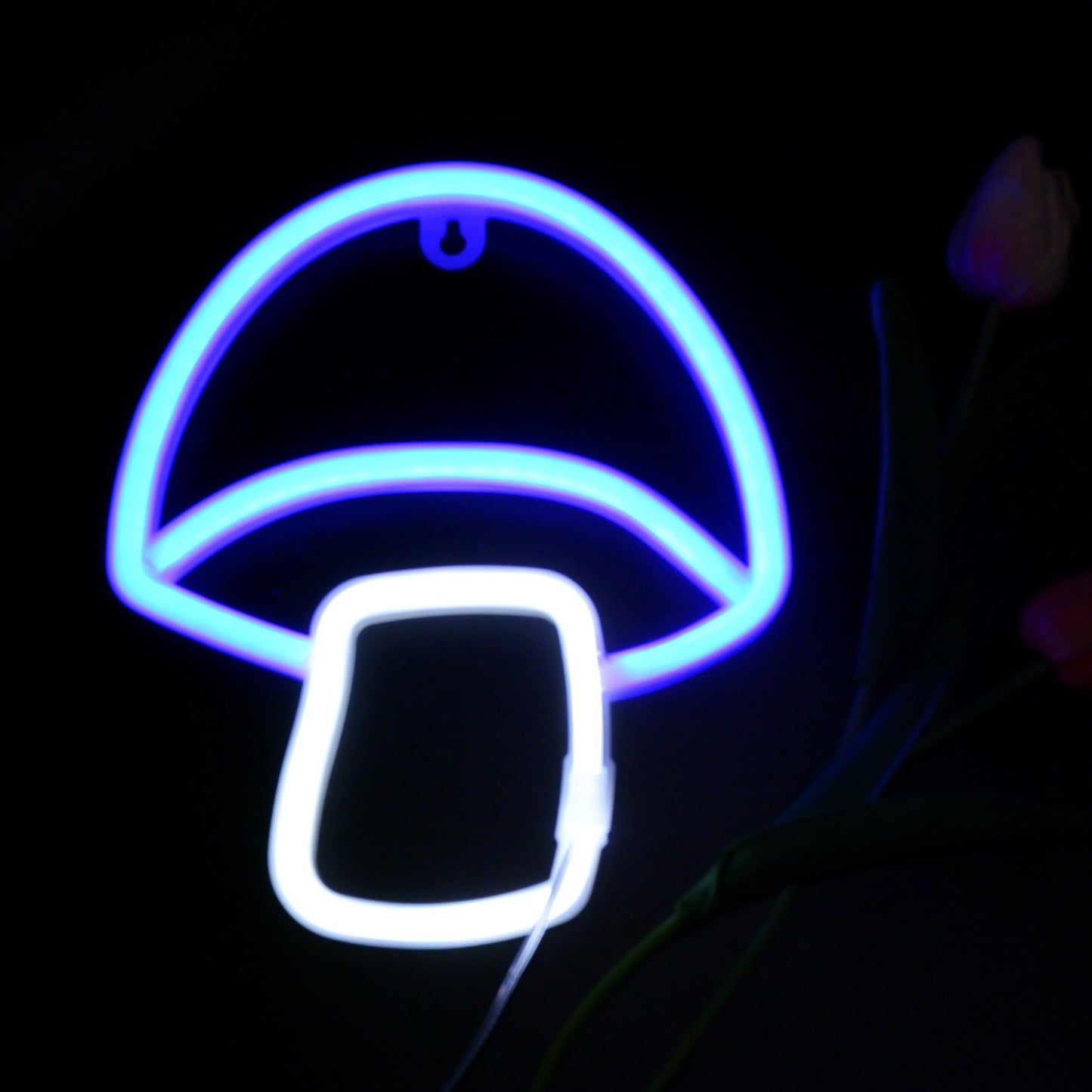 NeonSoba Placa Decorativa LED USB/Bateria – Luz Ambiente para Eventos, Quarto ou Sala de Jogos