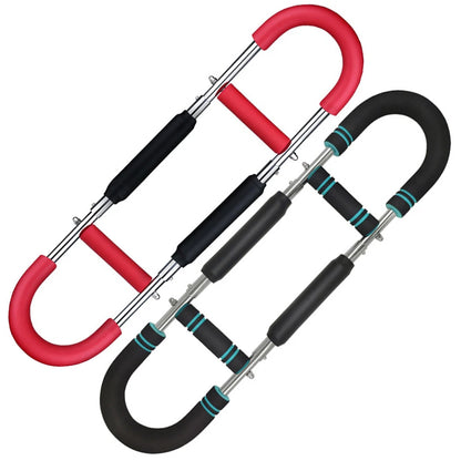 Barra FlexTrainer Pro – Exercício de Braços com Resistência Ajustável